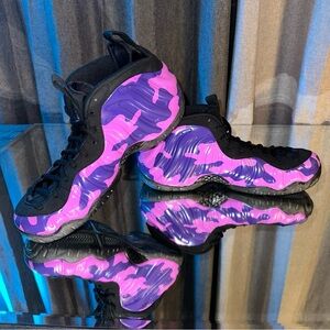 Size 10 - Nike Air Foamposite Pro Purple Camo